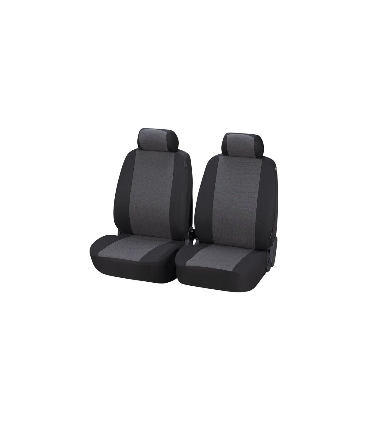 Walser Car Seat Covers Pineto grey for 2 Front Seats