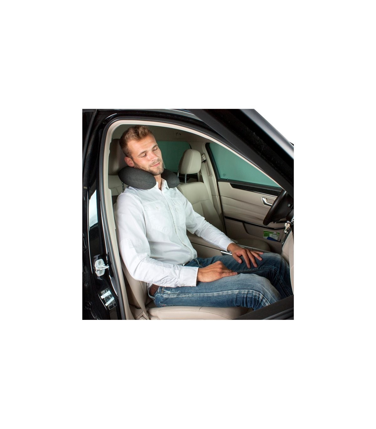 Walser Neckroll cozy clara memory foam black