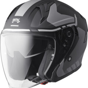 Jet helmet GMS VECTUS black-grey 2XL