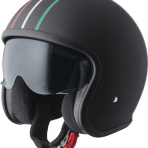 Jet helmet GMS RIDE IN ITALY black-red-white-green 2XL