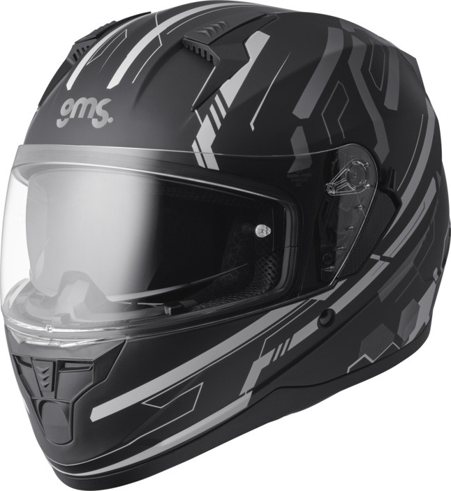 Full face helmet GMS HEXAGO graphic grey 2XL