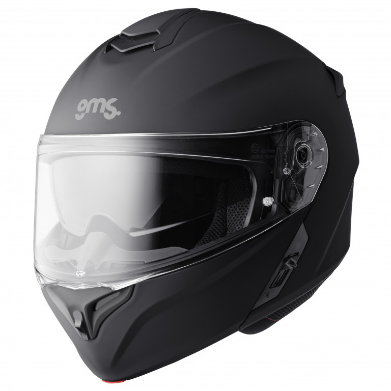 Flip up helmet GMS APERIO matt black XS