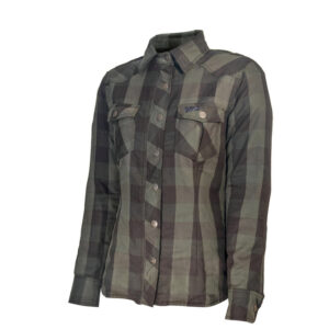 Kevlar moto košulja GMS JAGUAR LADY zelena-crna D2XL