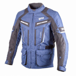 Moto jakna GMS TRACK svijetloplava-crna L