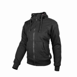 Odjeća za slobodno vrijeme Kevlar moto hudica GMS PANDA Crni D3XL