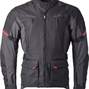 Moto jakna GMS TAYLOR 2 WP crna-crvena 8XL