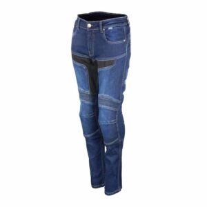 Moto hlače Kevlar moto traperice GMS VIPER LADY tamnoplava 26 / 30