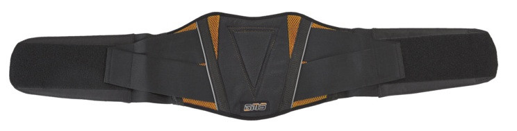 Kidney belt racing GMS orange-black S
