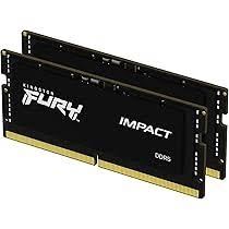 MEM SOD DDR5 32GB (2×16) 5600MHz KIN FURY Impact PnP KF556S40IBK2-32