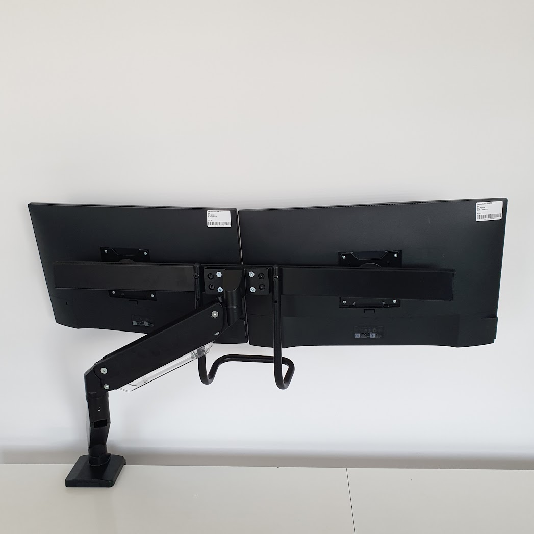 2x Ekran Monitor DELL P2319H 23' LED IPS HDMI USB FULL HD 1920x1080+ Regulowana Podstawa Uchwyt Biurkowy