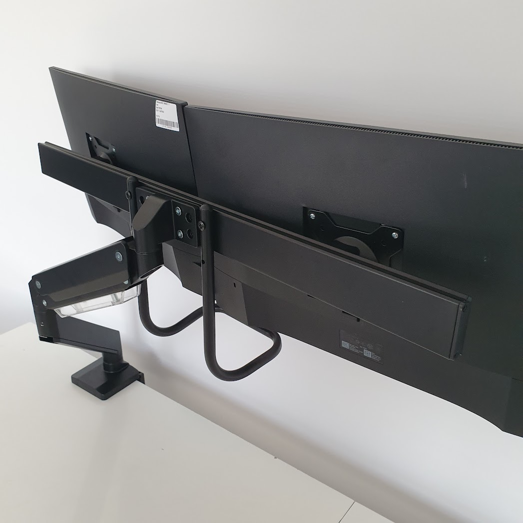 2x Ekran Monitor DELL P2319H 23' LED IPS HDMI USB FULL HD 1920x1080+ Regulowana Podstawa Uchwyt Biurkowy