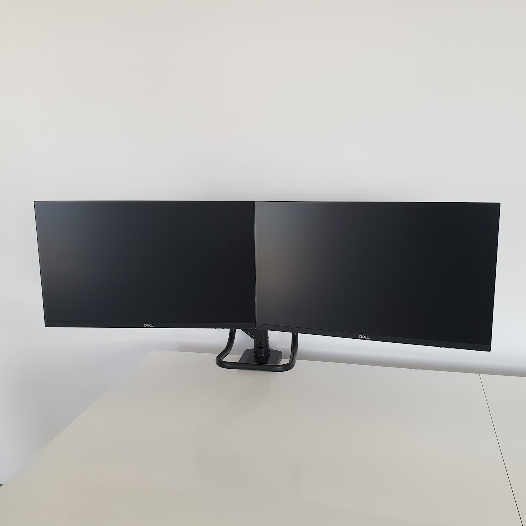 2x Ekran Monitor DELL P2319H 23' LED IPS HDMI USB FULL HD 1920x1080+ Regulowana Podstawa Uchwyt Biurkowy