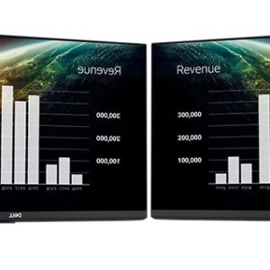 2x Ekran Monitor DELL P2319H 23′ LED IPS HDMI USB FULL HD 1920×1080+ Regulowana Podstawa Uchwyt Biurkowy