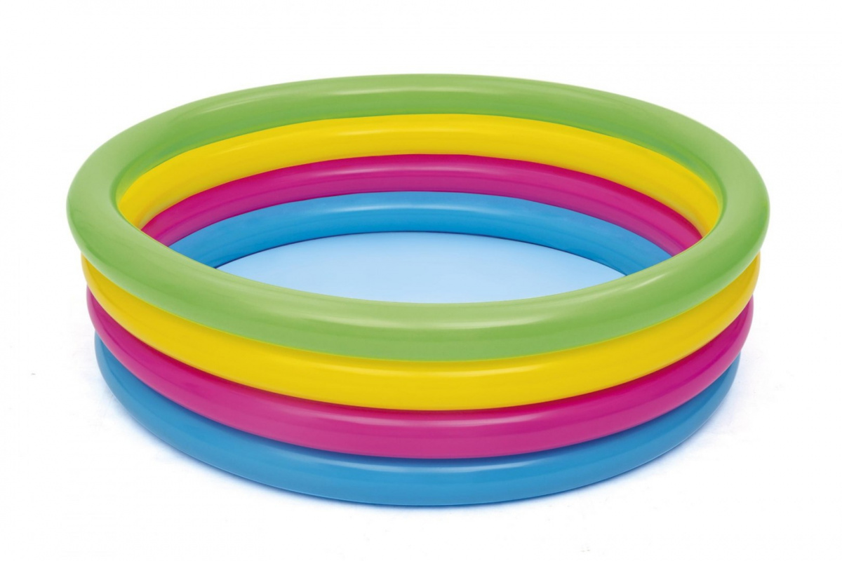 Pool Paddling Rainbow Colors 1 57 46cm BESTWAY