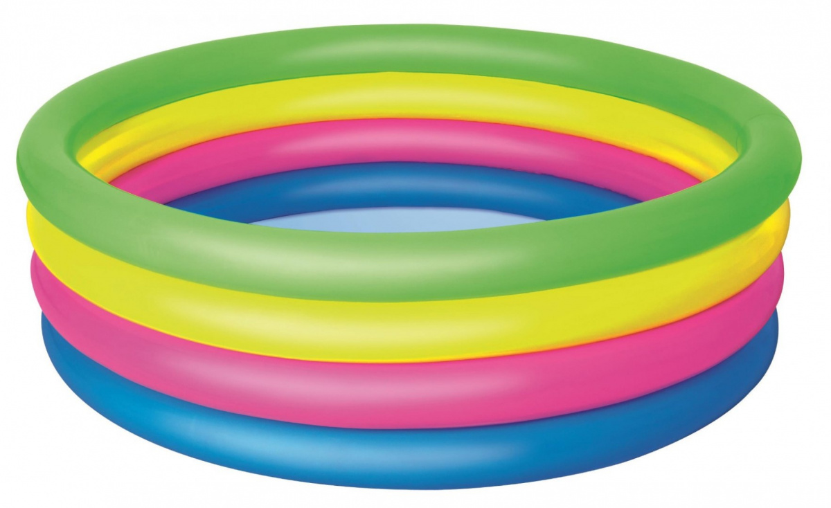 Pool Paddling Rainbow Colors 1 57 46cm BESTWAY