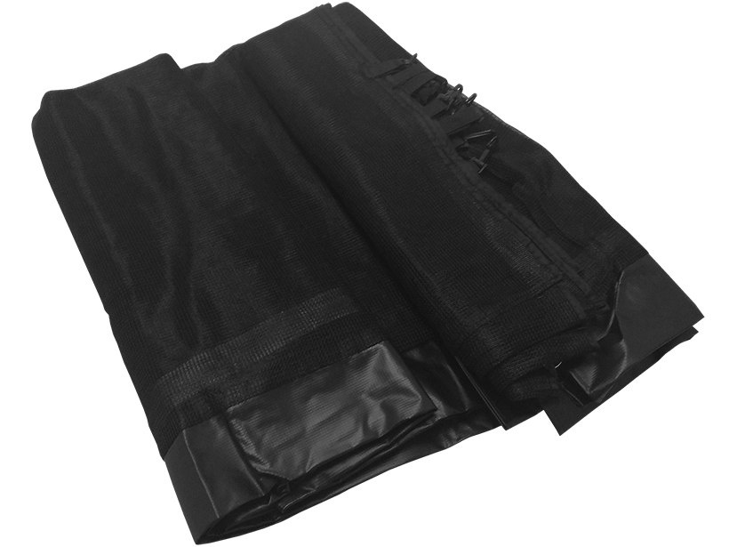 Safety net mesh for trampoline 10FT - 8 poles black