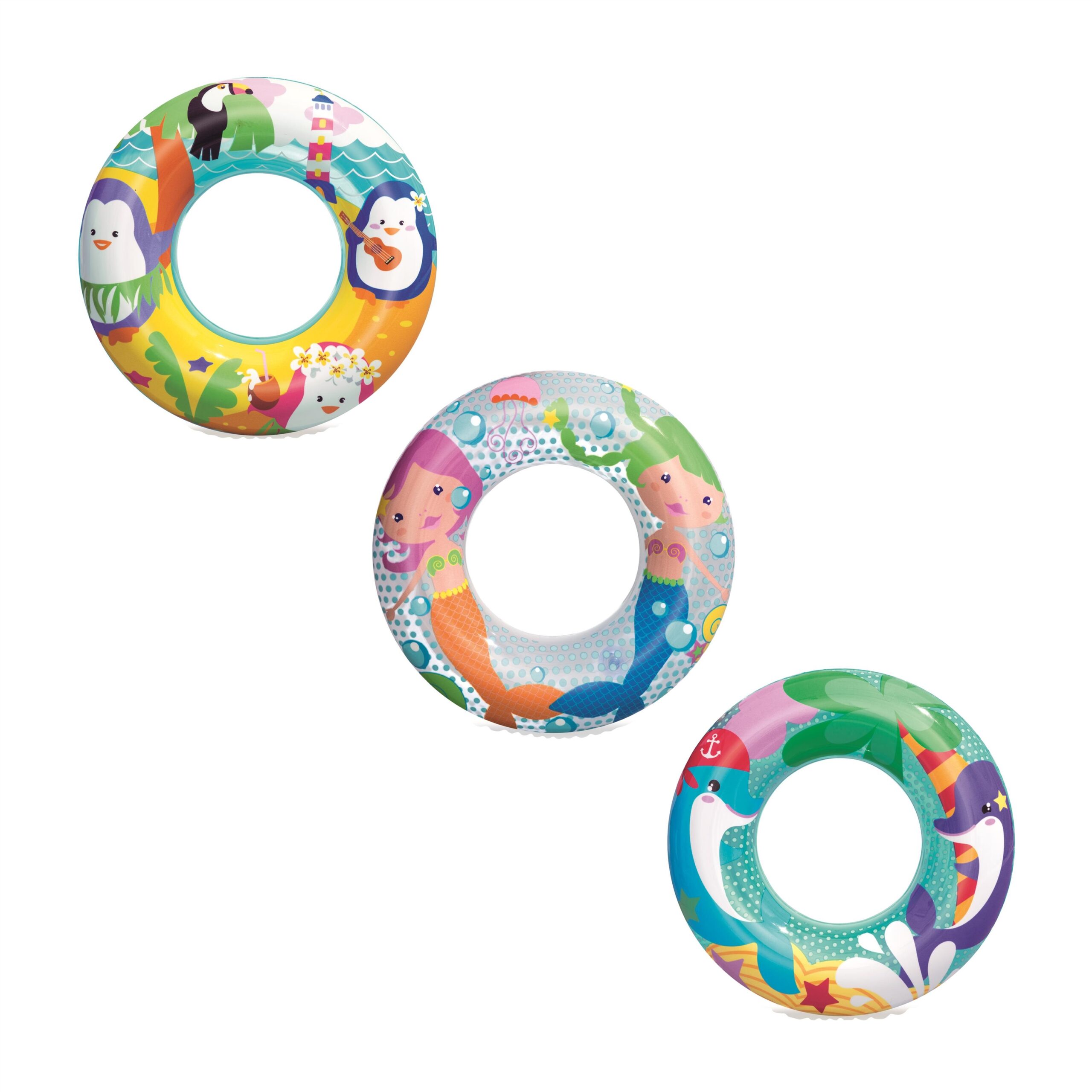 Swimming Ring Sea Animals Dolphins 51 cm BESTWAY
