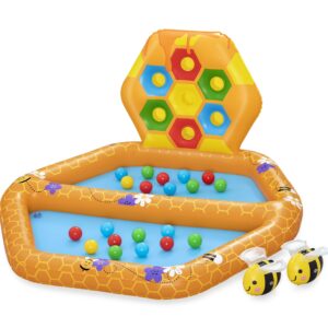 Bazen 127 x 119 x 61 cm s BESTWAY igrom s loptom