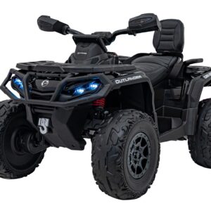 Quad Can Am Outlander ATV with Remote Control Black