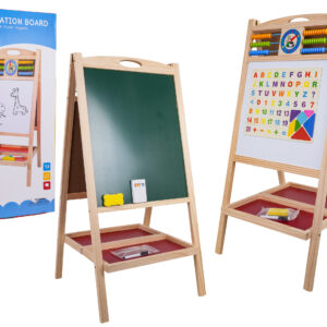 Wooden Board with Abacus + Accessories
