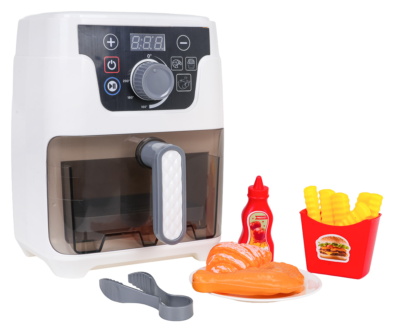 Air Fryer s svjetla i zvukovi + pribor
