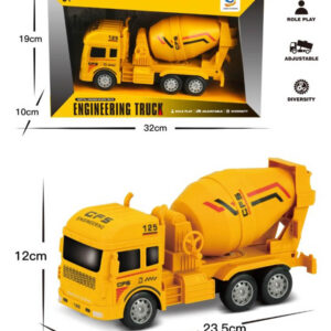 Veliki žuti kamion-miješalica za beton