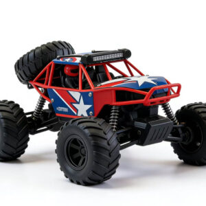 Terenski RC automobil 1:10 CAPITAN plavo-crveni