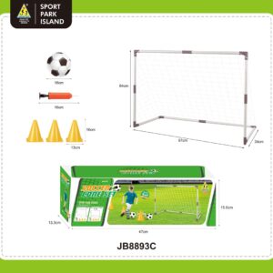 Trening gol s čunjevima i dodacima