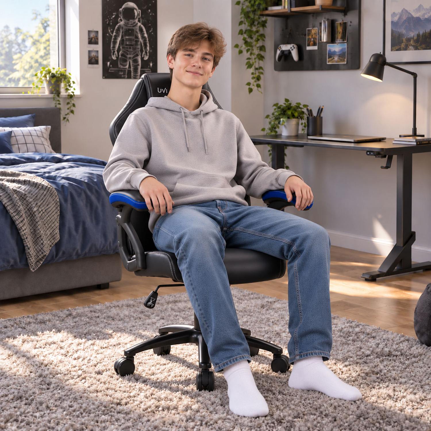UVI Hero Blue GEN2 dječja gaming stolica - Slika 8