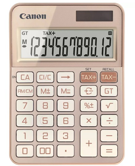 Canon kalkulator KS-125KB Rose Gold