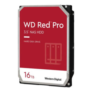WD Red Pro WD161KFGX 16TB, 3,5″, 512MB, 7200 rpm